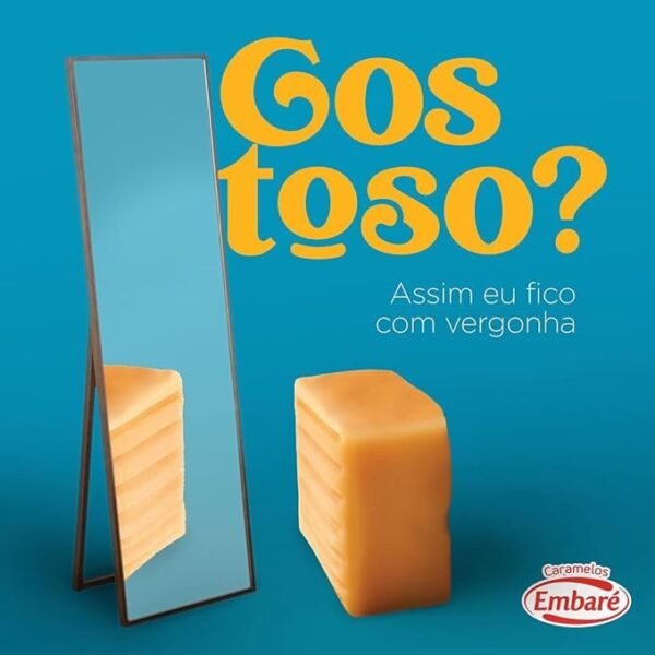 Bala De Caramelo De Leite Original Sabor Baunilha Embaré 660g - Image 5
